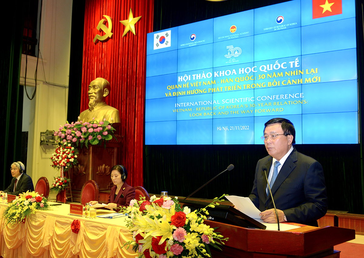 International scientific conference “Vietnam – Republic of Korea’s 30-year relations: Look back and the way forward”
