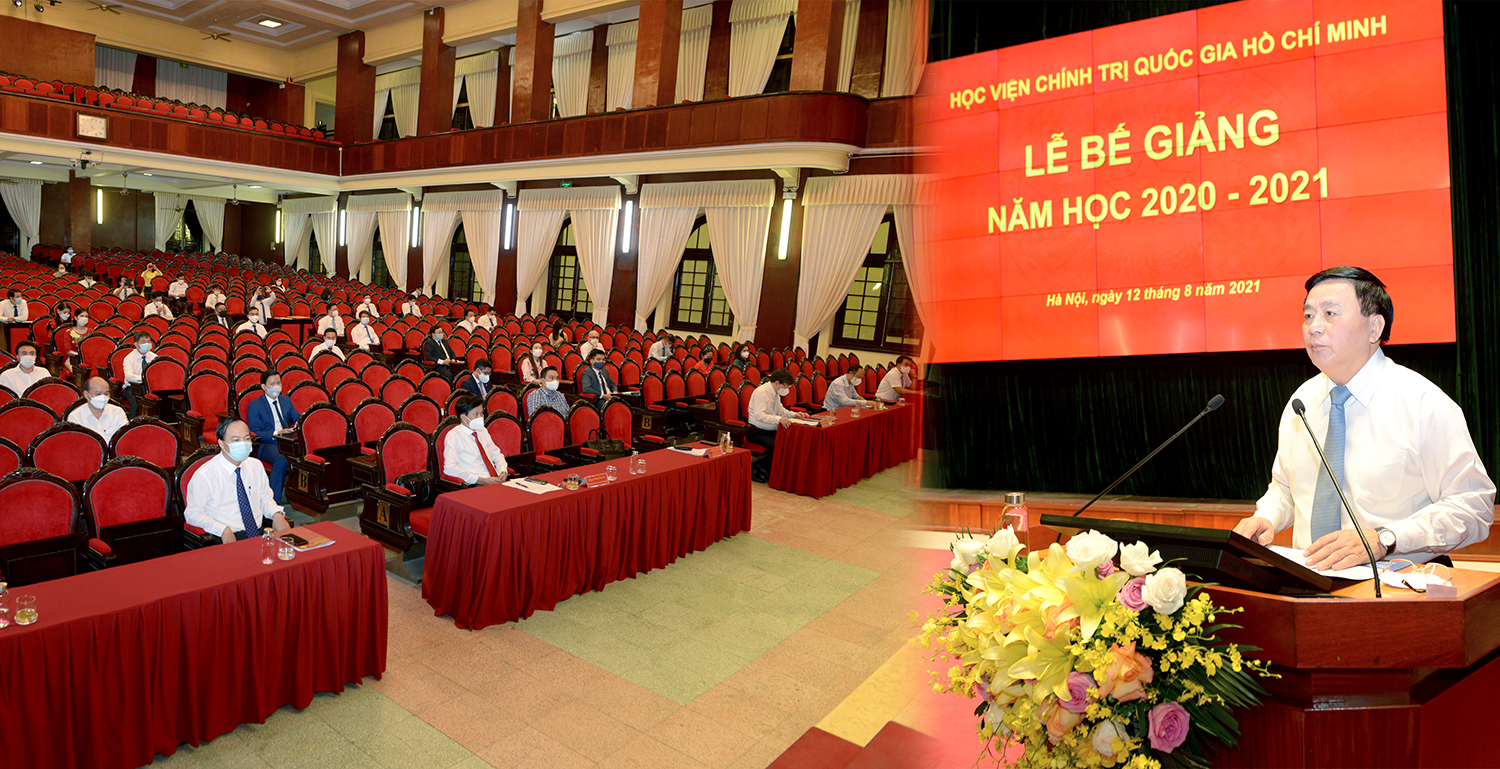 Ho Chi Minh National Academy of Politics’s closing ceremony of the academic year 2020-2021