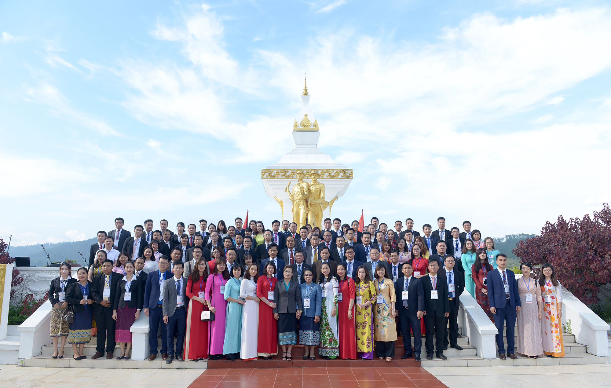 Đoàn đại biểu Thanh niên Học viện tham dự Hội thảo quốc tế và giao lưu hữu nghị tại Lào